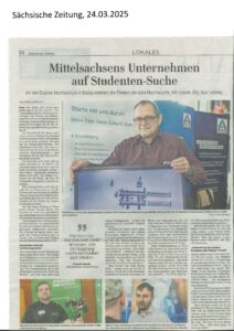 AEL auf der Suche nach Nachwuchs wie hier beim Tag der offenen Tür an der Dualen Hochschule in Riesa