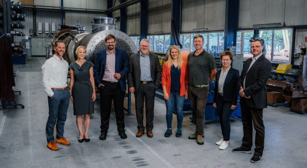 Die Geschäftsleitung der AEL Apparatebau GmbH Leisnig.